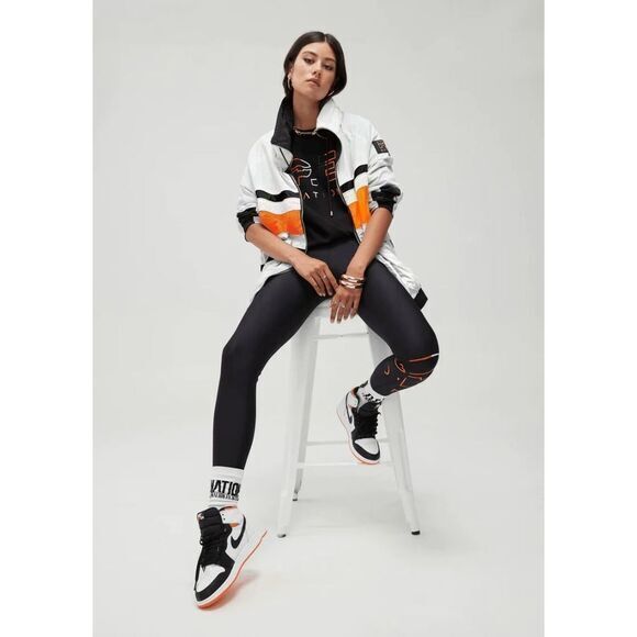 NWT PE Nation Legacy Recycled‎ reversible hooded Jacket size XS - Picture 3 of 13